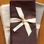 Organic Percale Napkins Set